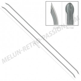 JONCS DES 2 GOUTTIERES DE TOIT CHROMES RENAULT R12