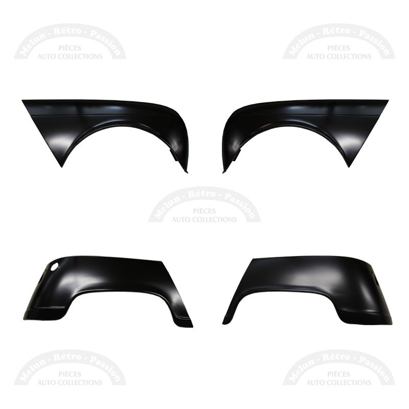 RENAULT R4 FRONT AND REAR FENDER (Set of 4)