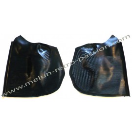 POLYURETHANE WHEEL PADS BLACK, The pair, RENAULT R8 and R10