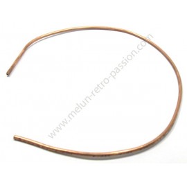 COPPER PIPE FOR CHANNELING, diam. 4.76 mm. PER METRE