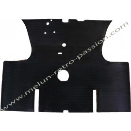 BLACK POLYURETHANE FRONT CARPET, RENAULT R8