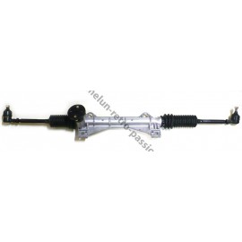 STEERING GEAR WITH TIE RODS AND PROTECT SHEATH