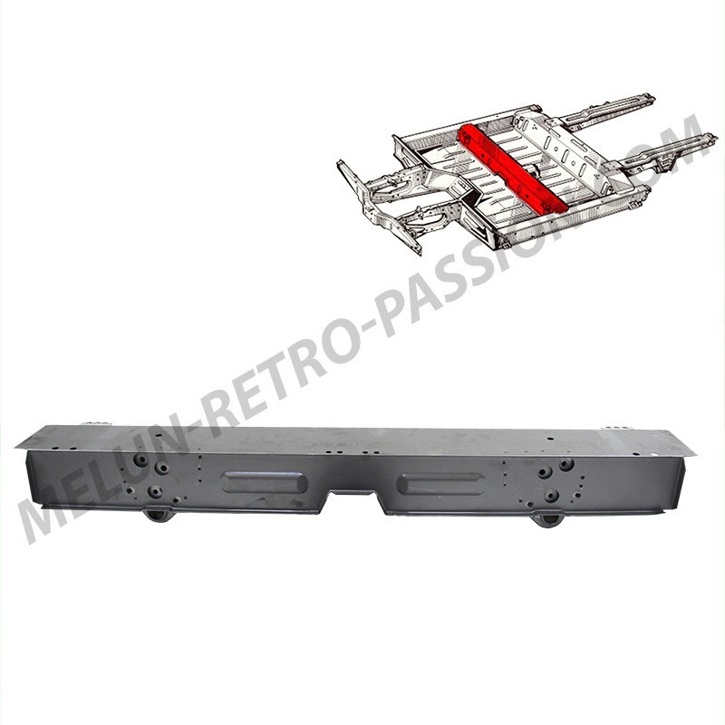 TRAVERSE CENTRALE SANS SOCLE FREIN A MAIN CHASSIS RENAULT R4 R6