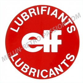 STICKER ELF OIL FILLER CAP RENAULT