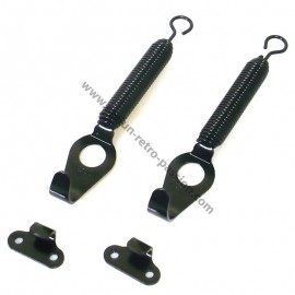 SPRING CLIPS FOR FRONT HOOD WITH HOOK BLACK ....