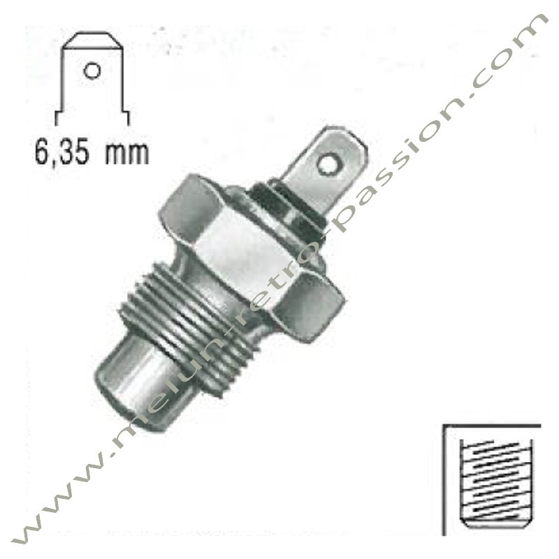 SONDE TEMPERATURE EAU RENAULT PEUGEOT TALBOT CITROEN diam 18mm