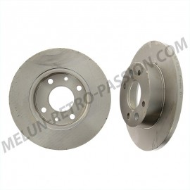FULL FRONT BRAKE DISCS (The pair) FOR RENAULT R18 - FUEGO