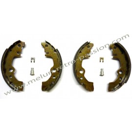 Rear brake shoes RENAULT R4 R5 R6 RODEO dim drum 180 x30