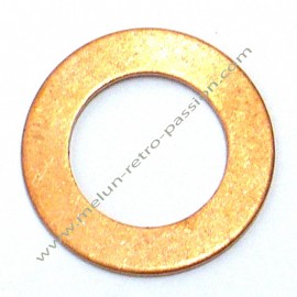 COPPER SEAL 12.2 inside x 20 outside x 1 thick dimensions in mm