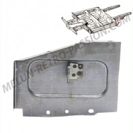LEFT REAR CLOSING PLATE FOR RENAULT R4 CHASSIS