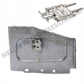 RIGHT REAR CLOSURE PLATE FOR RENAULT R4 CHASSIS