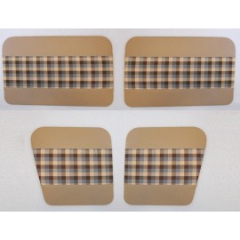 RENAULT R4 FRONT AND REAR DOOR PANELS Beige/Brown/Beige