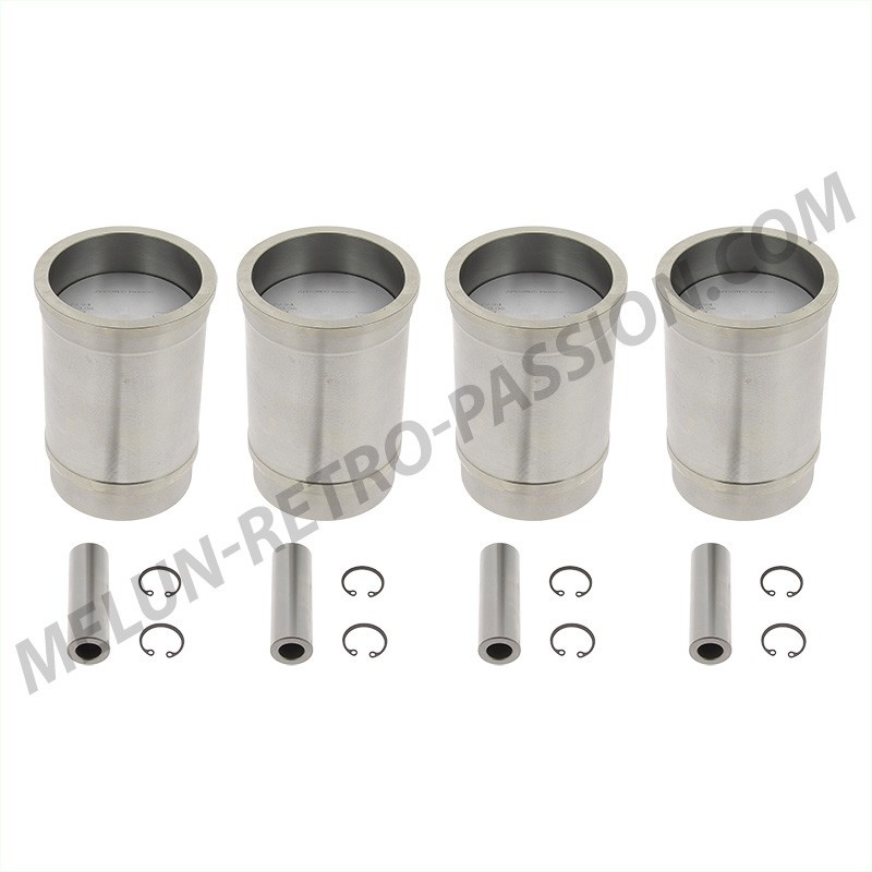 CHEMISES PISTONS SEGMENTS PEUGEOT 403 8CV diamètre piston 80 mm