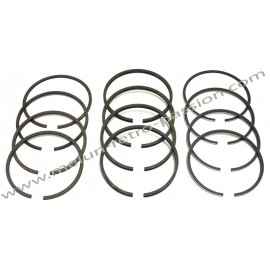 SEGMENTS DIAM. 84mm, épaisseur 2 x 2 x 4.5 : PEUGEOT 404 - JEU DE 12