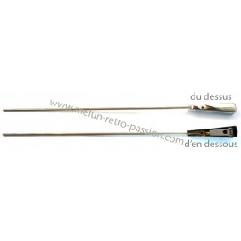 BRAS ESSUIE-GLACE CHROME axe de 5 mm