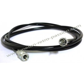 CABLE DE METRO RENAULT DAUPHINE R8 R10 ALPINE A110 2 EXTREMOS CUADRADOS