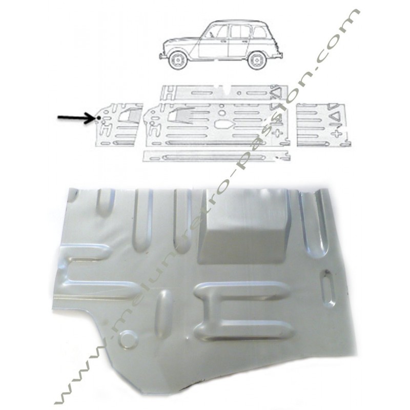 RENAULT R4 y R6 FONDOS DELANTEROS DERECHOS