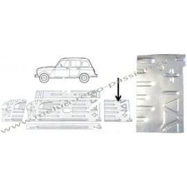 PANEL TRASERO DERECHO BAJO EL SUELO RENAULT R4 - R6