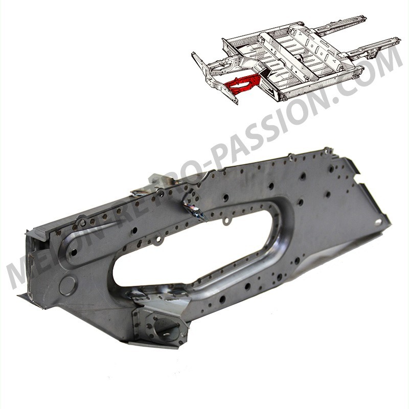 FRONT LEFT STRETCHER FOR RENAULT R4 R6 RODEO JP4 CHASSIS