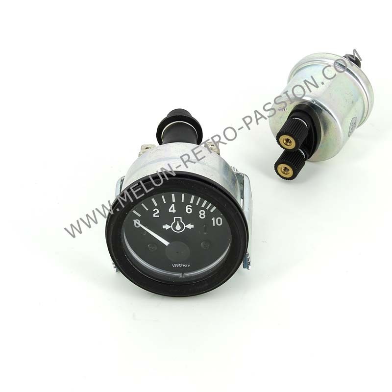 ENGINE OIL PRESSURE GAUGE - ELECTRIC 12 VOLTS - 0 TO 10 B
