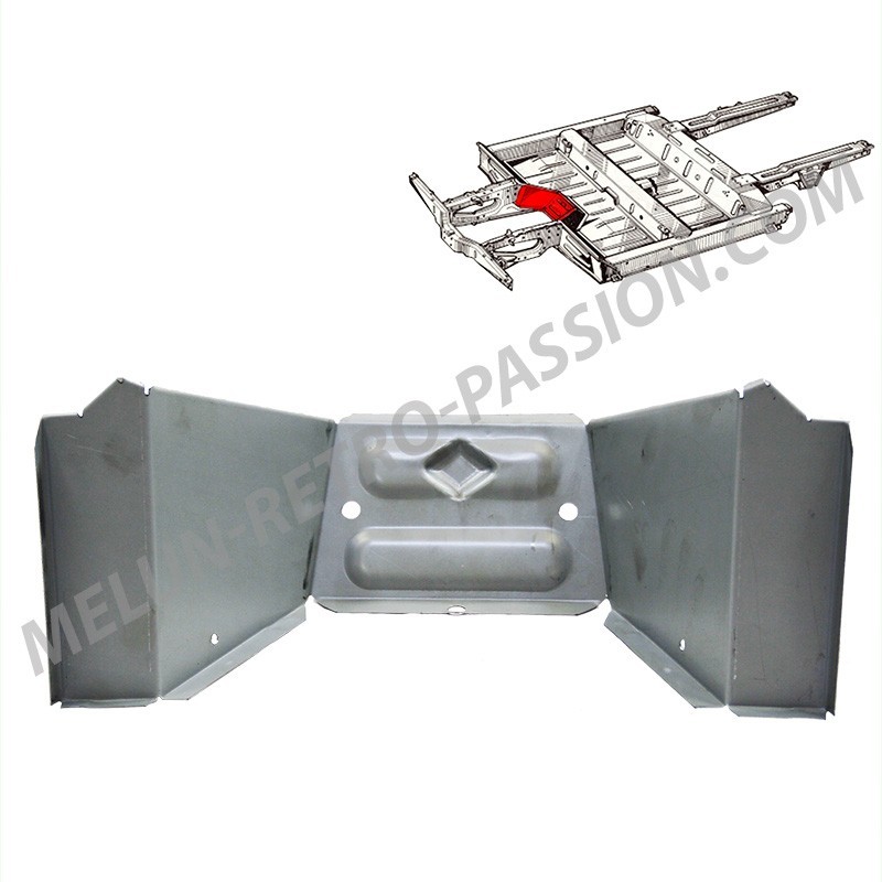 FRONT CENTRAL FIRE PROTECTION COVER FOR RENAULT R4 CHASSIS