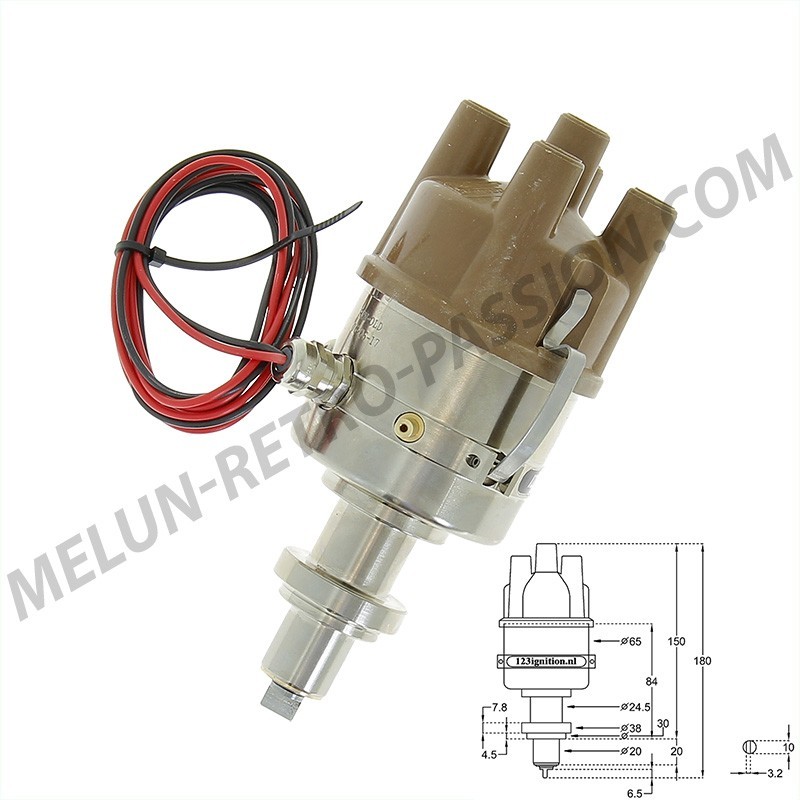 ALLUMEUR ELECTRONIQUE 6-12v RENAULT 4 - MOTEUR BILLANCOURT