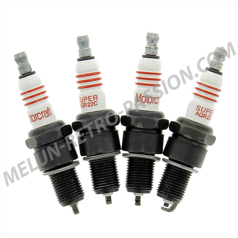 MOTORCRAFT AGR22C LIGHTING BOLTS set of 4