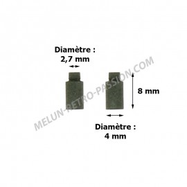 CHARBONS DE TETE D'ALLUMEUR Diam. : 4mm