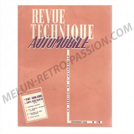 revue technique automobile fiat 1800-2100