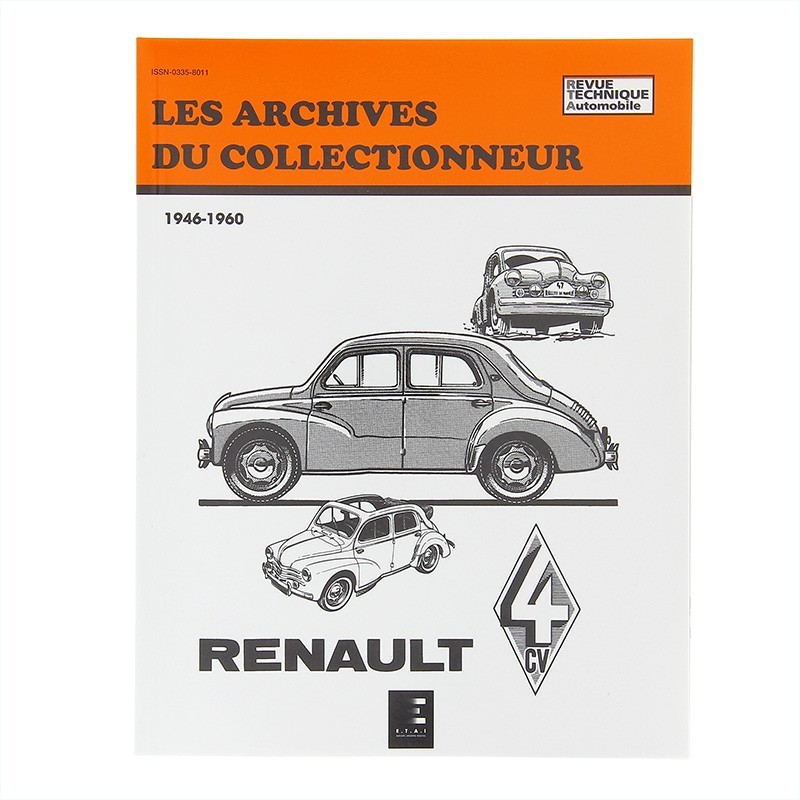 Fiche équipements voitures JAEGER pour Renault 4cv 1956 à 1961 
