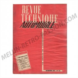 REVUE TECHNIQUE AUTOMOBILE SIMCA-VEDETTE, Trianon, Versailles, Régenc