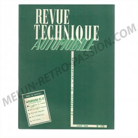 REVUE TECHNIQUE AUTOMOBILE PANHARD PL 17 et EVOLUTION DYNA Z