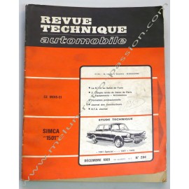 TECHNICAL REVIEW  SIMCA 1501  SIMCA 1000  OPEL