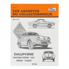 RTA RENAULT DAUPHINE AND DERIVATIVES FROM 1956 TO 1967