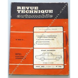 REVUE TECHNIQUE AUTOMOBILE OPEL...