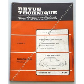 REVUE TECHNIQUE AUTOMOBILE AUTOBIANCHI PRIMULA - FIAT 500