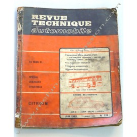 REVUE TECHNIQUE AUTOMOBILE CITROEN AMI - VW COCCINELLE