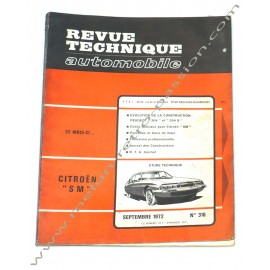 REVUE TECHNIQUE AUTOMOBILE CITROEN SM -...