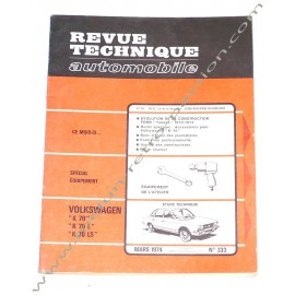 TECHNICAL REVIEW  FORD TAUNUS  VOLKSWAGEN K70