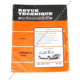 REVUE TECHNIQUE AUTOMOBILE VOLKSWAGEN PASSAT - RENAULT 16 TS