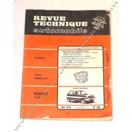 REVUE TECHNIQUE AUTOMOBILE RENAULT 5 LS - MERCEDES-BENZ