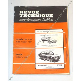 REVUE TECHNIQUE AUTOMOBILE DATSUN CHERRY -...