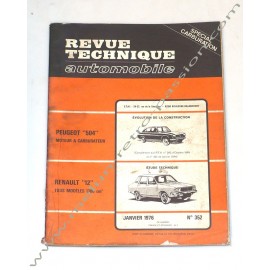 REVUE TECHNIQUE AUTOMOBILE RENAULT 12 -...