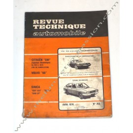 REVUE TECHNIQUE AUTOMOBILE SIMCA 1307 / 1308...