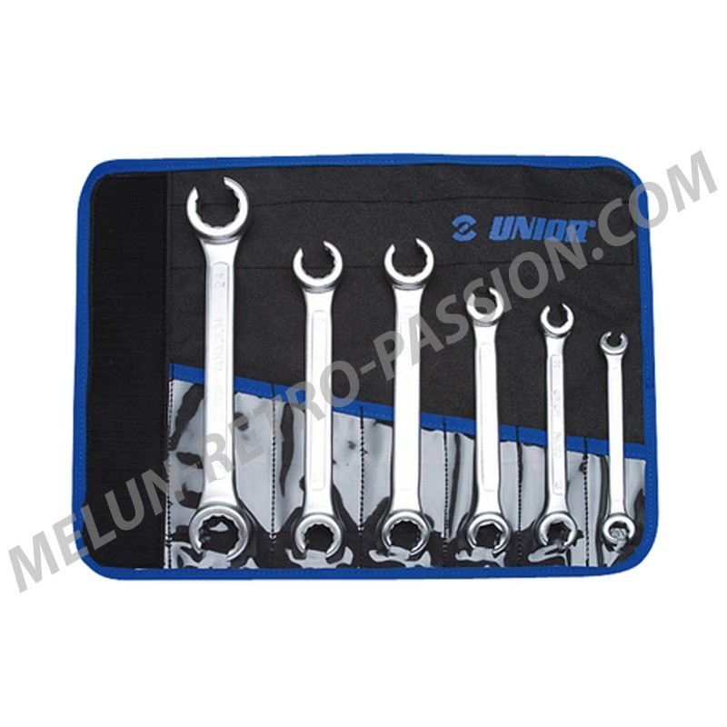 SET OF 6 PIPE WRENCHES FROM 8 TO 24