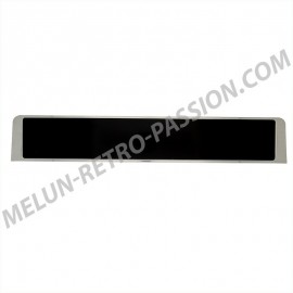 BLACK ALLOY REGISTRATION PLATE 575 x 100