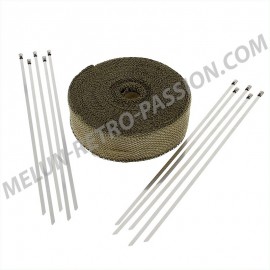 TITANIUM THERMAL BAND Width 50 mm, Length 15m WITH 10 COLLARS