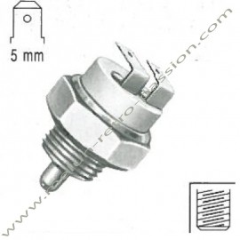 CONTACT FEUX DE RECUL PEUGEOT SIMCA TALBOT diamètre 14mm. Référence d'origine (OEM) :  PEUGEOT : 2257.12