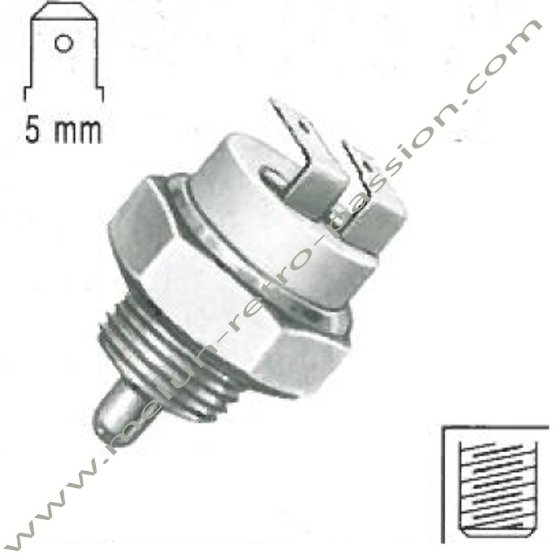 CONTACTO CON LA LUZ DE MARCHA ATRÁS PEUGEOT SIMCA TALBOT diámetro 14mm. Número de pieza original (OEM) : PEUGEOT: 2257,12