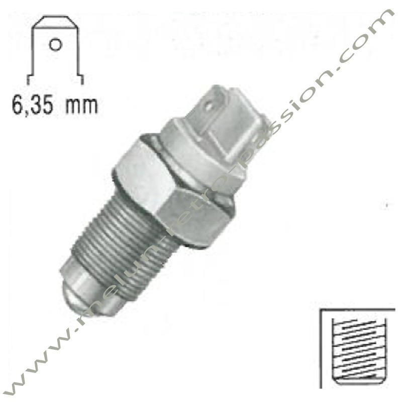 CONTACT FEUX DE RECUL RENAULT DACIA diamètre 16 mm. Référence d'origine (OEM) : RENAULT : 77 00 575 997, 77 00 638 949.